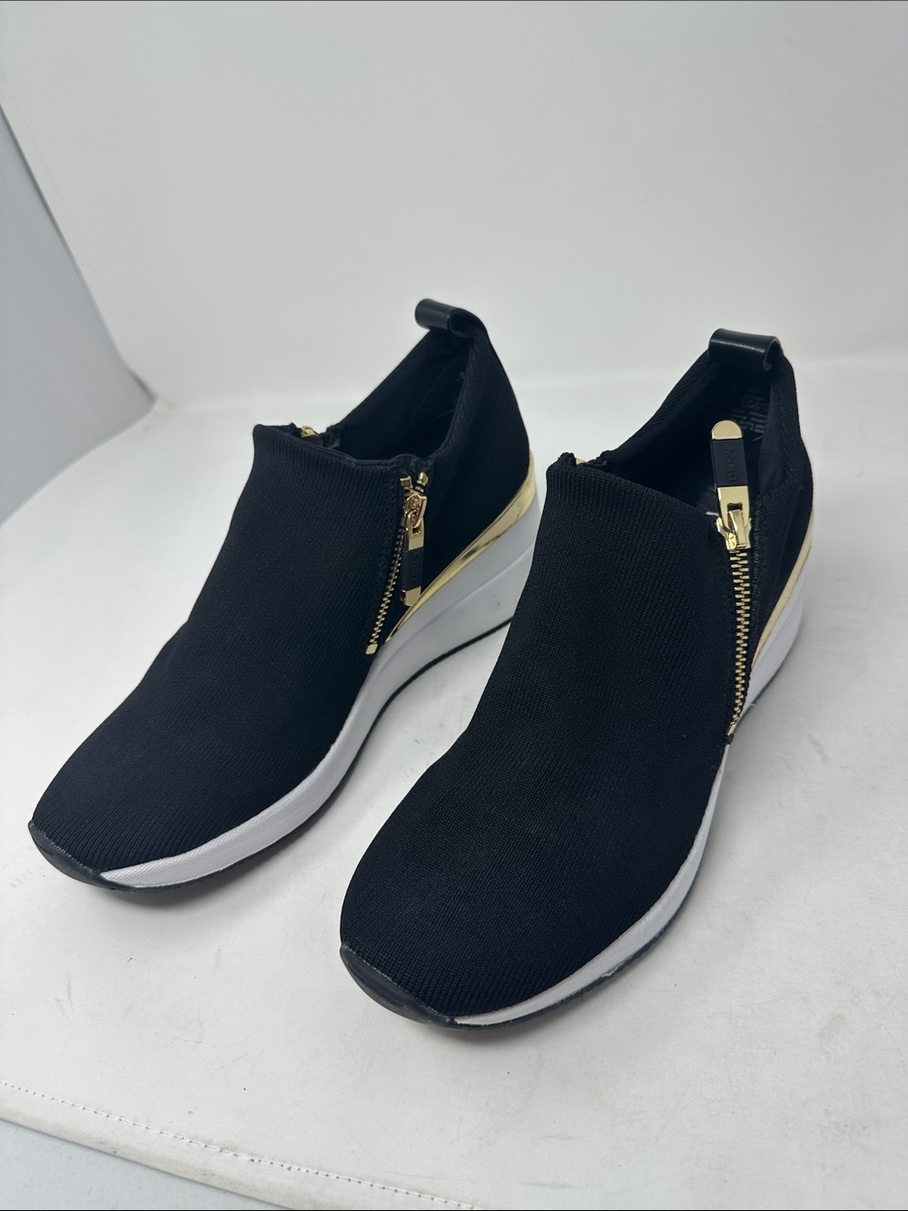 DKNY Wedge Sneakers Size 8.5